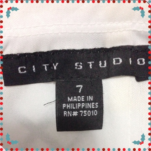 Black Striped Party Dress size 7 - Picture 3 of 3