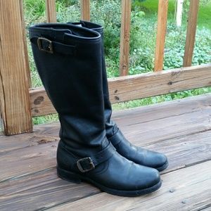 SOLD Frye Veronica Slouch Leather Boots Size 8
