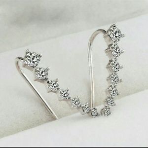 Rhinestone Crystal  Earrings