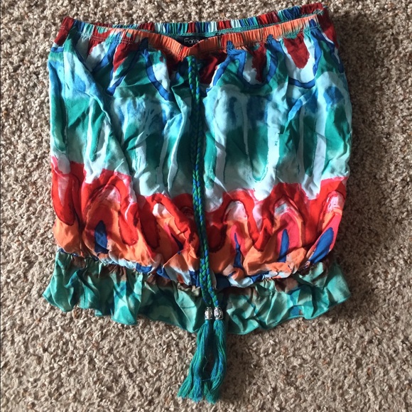 Crop top with embellishments