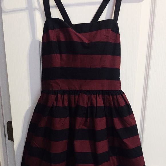 A-Line Stripe Dress