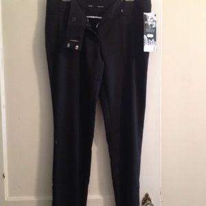 Women's dress pants pin striped