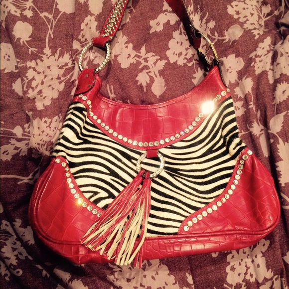 Ravioni zebra purse