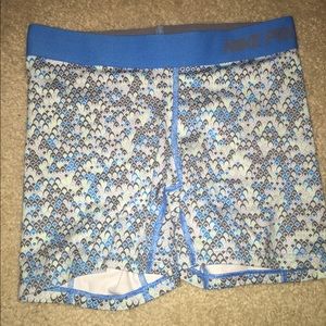 Blue printed Nike pros YM