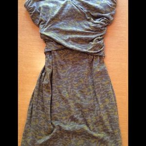 Victoria's Secret khaki strapless bra top dress