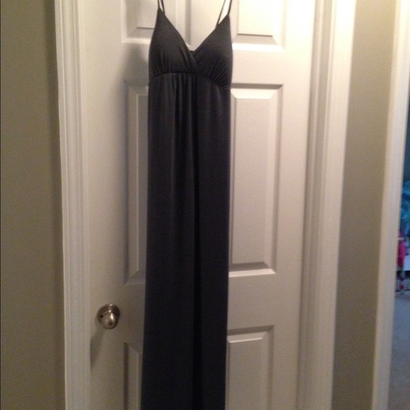 Beautiful gray maxi dress never worn