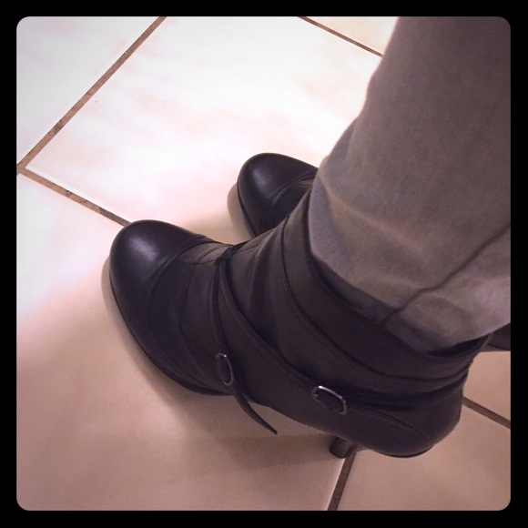 Sacha London Belva Bootie in Black Leather