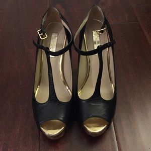 I.N.C Peep Toe Mary Jane Pumps