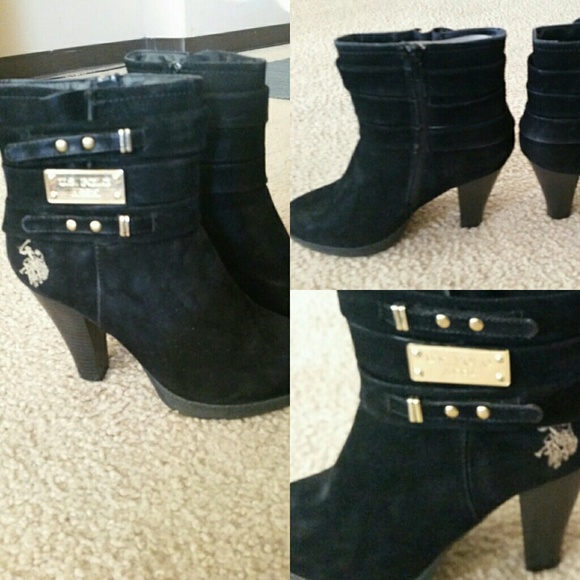 Black Ankle Boots - Picture 3 of 4