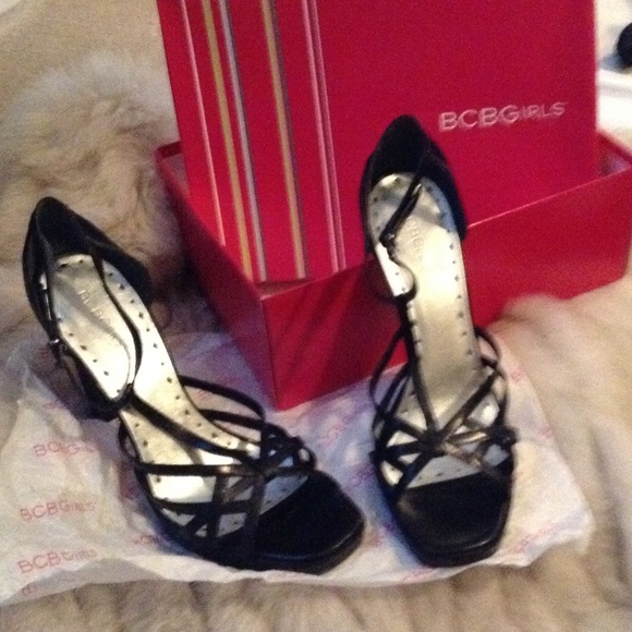 BCBG Ankle Strap Heels