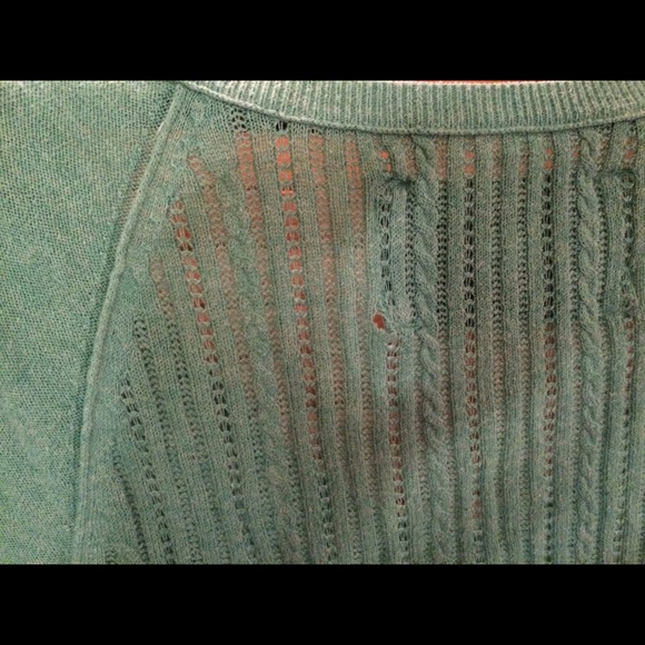 Seafoam Green Sweater-DONATING SOON - Picture 4 of 4