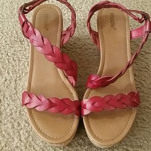 Wedge sandals
