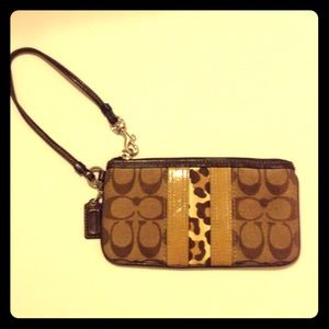 Coach Wristlet