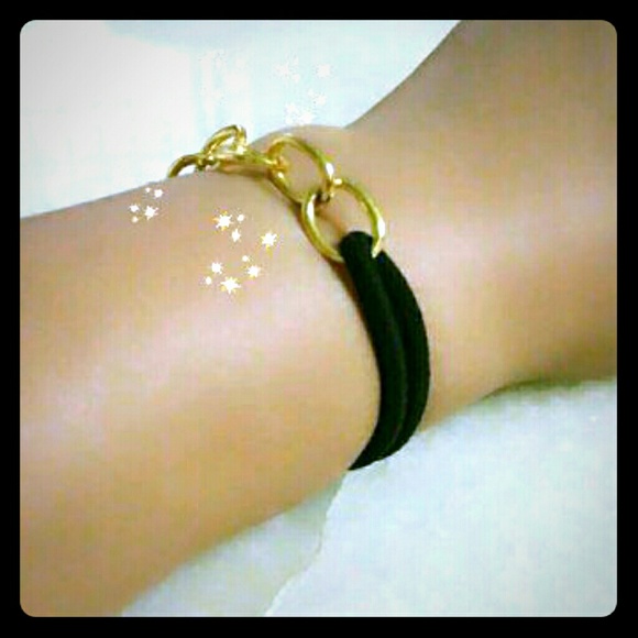 Handmade chain hair tie (set of 3)