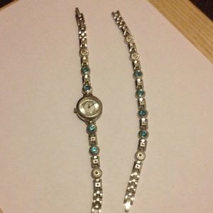 Watch with matching bracelet