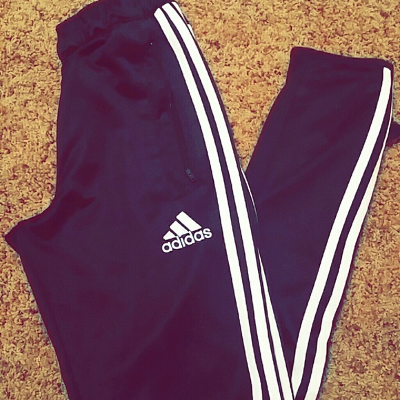BLACK soccer sweats/pants