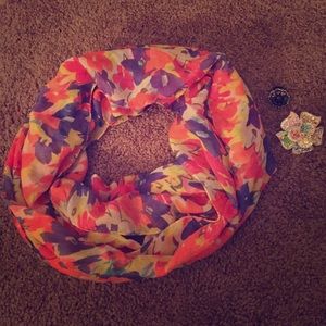 Bundle - scarf and rings