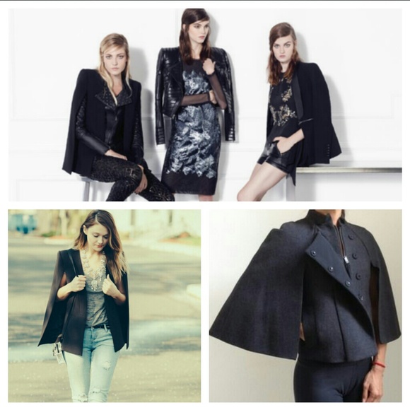BCBGMaxAzria Jackets & Blazers - Cape Style Jacket