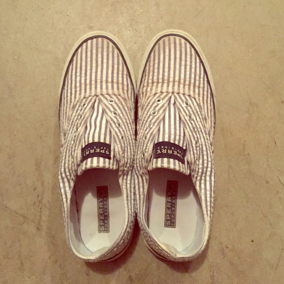Sperry Top Sider Nautical Slip On Shoes