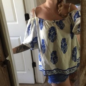 Off shoulder top