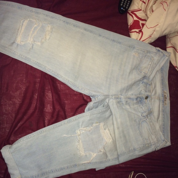 hollister boyfriend jeans
