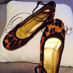 Ralph Lauren Calf Skin Ballet Flats