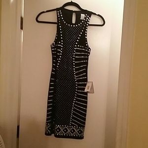 Super sexy black silver studs size