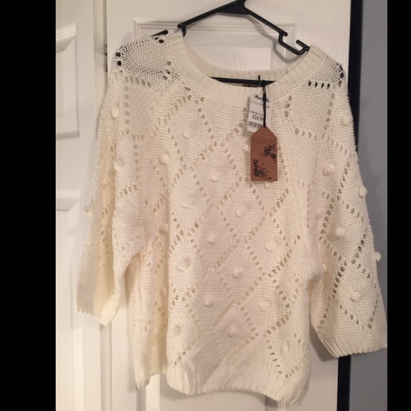 White sweater