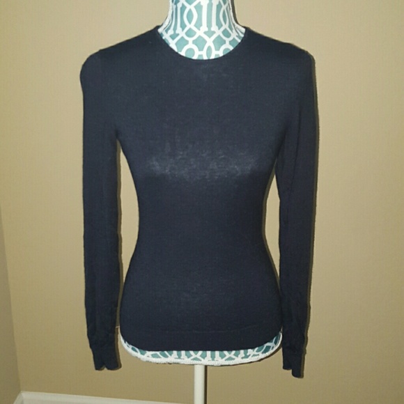 Ralph Lauren Sweater Size Small 70% Cashmere Navy