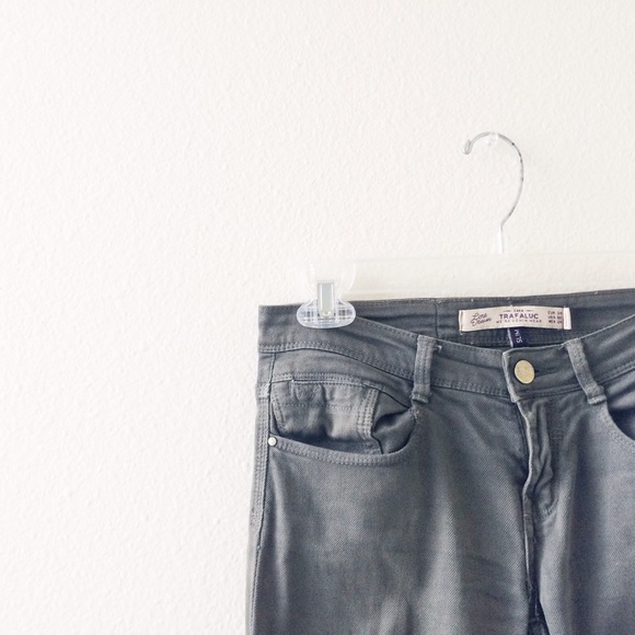 Zara Olive Pants - Picture 3 of 4