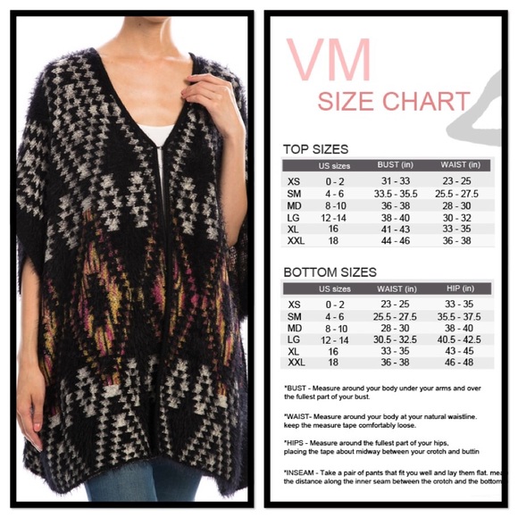 EYELASH KNIT SHAWL AZTEC PATTERN IN BLACK  NWT - Picture 4 of 4