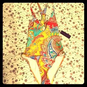 Ralph Lauren paisley swimsuit