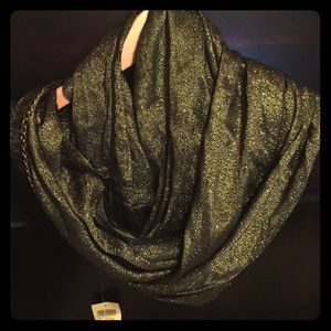 Gold and black Scarf
