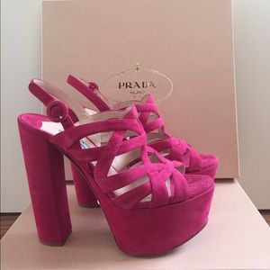 Prada Peonia sandals