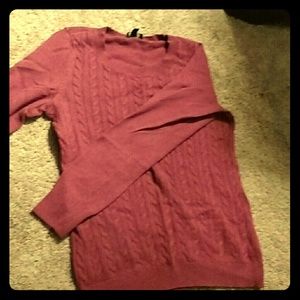 Rasberry colored sweater