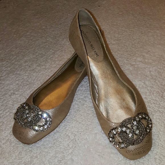 Jeweled Ballet Flats
