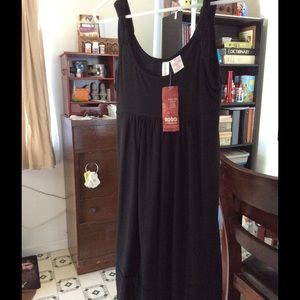 Black above the knee simple little dress