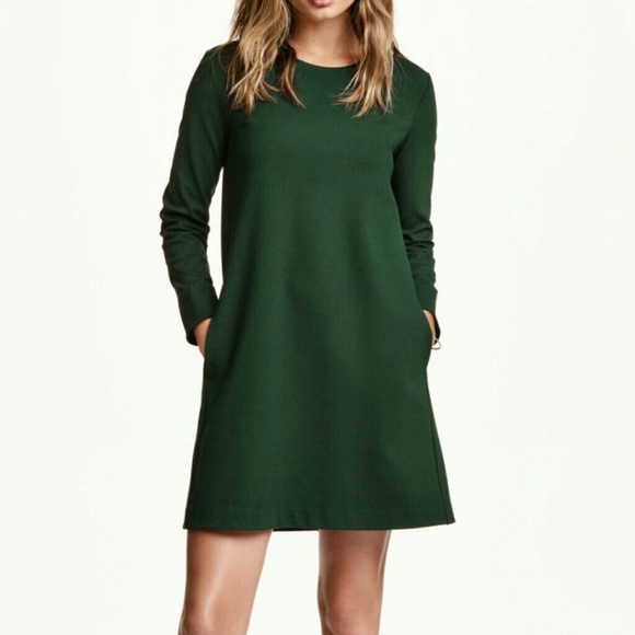 Black swing dress