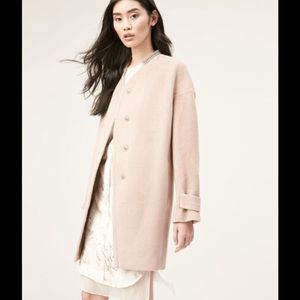 NWT Rebecca Taylor Melton cocoon coat size 8