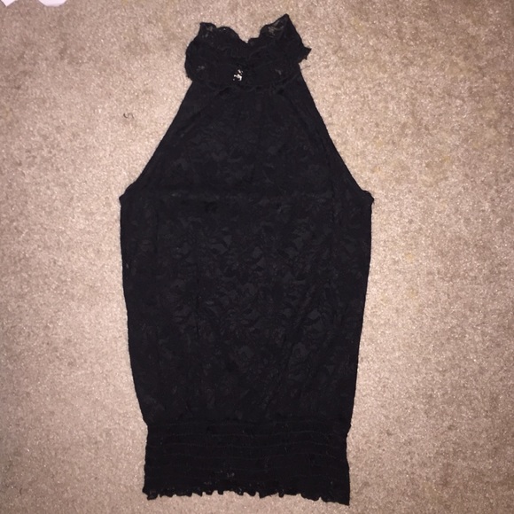 Black Lace Top