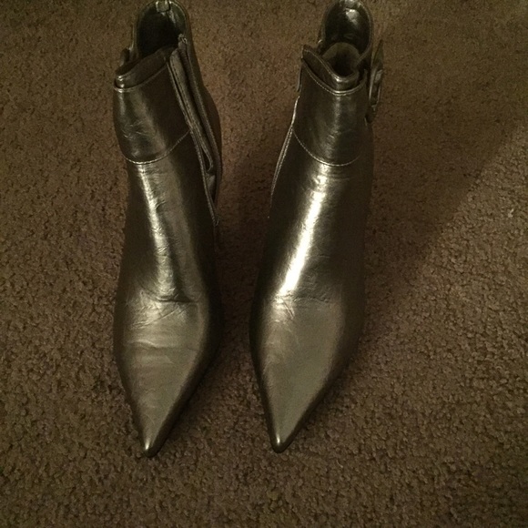 Forever Metallic Ankle Boots size 9 - Picture 2 of 4