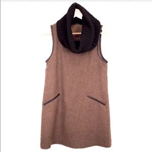 Theory Brown Tweed Dress