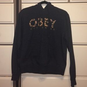 Dark Grey Obey Sweatshirt