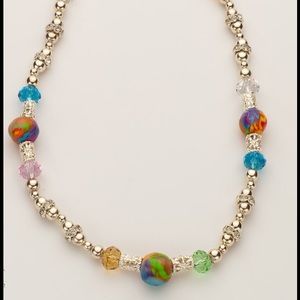 OOAK Handmade Carnival Necklace