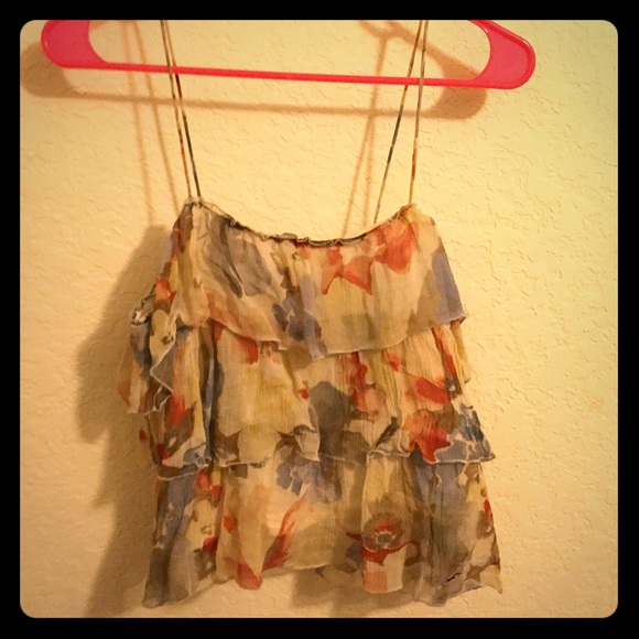 Chiffon floral top