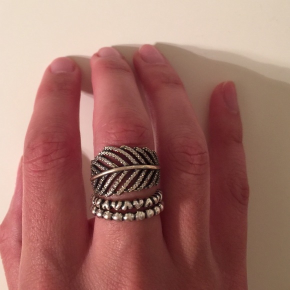 PANDORA RINGS-three rings being sold all together