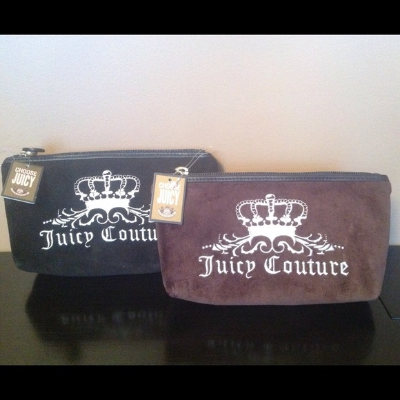 NWT Juicy Couture Velour Cosmetic Case