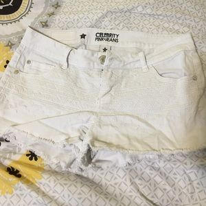 White shorts