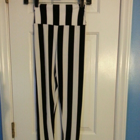 Stripe pants.