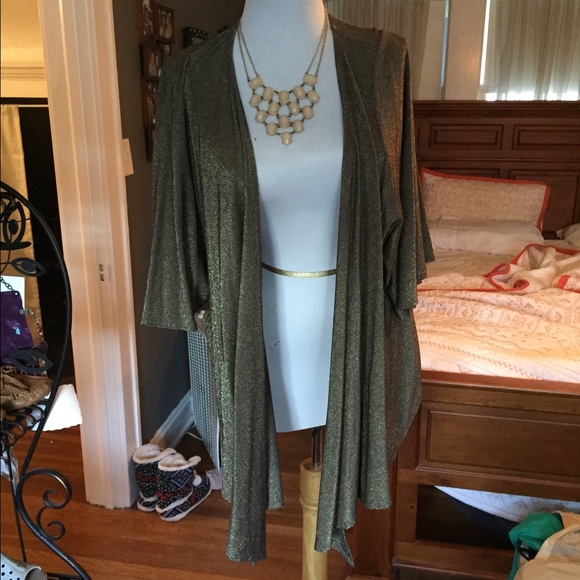 Three Dots Gold Shimmer Sham